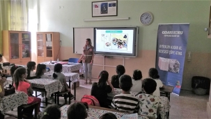 Öğrencilerine gıda kaybı ve israfına yönelik eğitim 