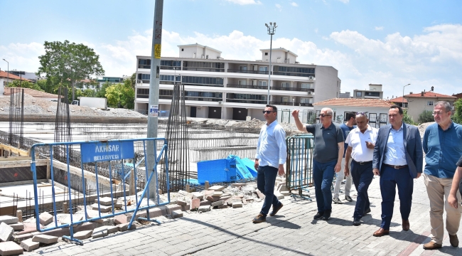 Çok amaçlı projenin yapımı hız kesmeden sürüyor