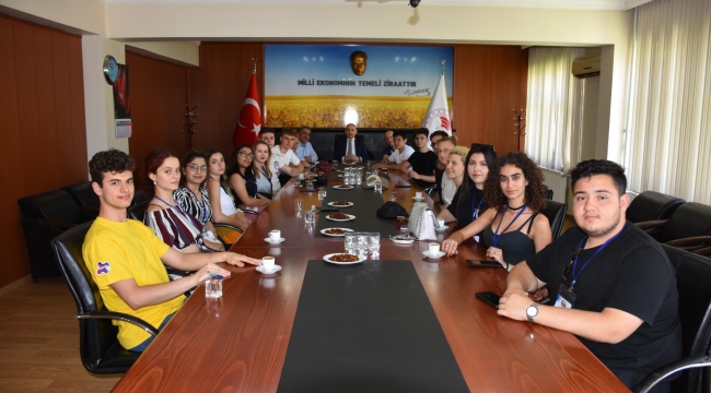 Romanya ve Litvanya'lı öğrenciler Manisa'da