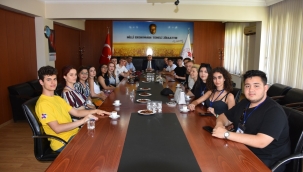 Romanya ve Litvanya'lı öğrenciler Manisa'da