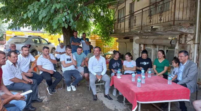 Sarıgöl'de CHP'ye katılımlar sürüyor