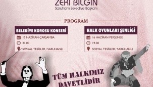 Saruhanlı' da müzik şöleni başlıyor