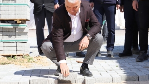 Saruhanlıda taş kaplama 