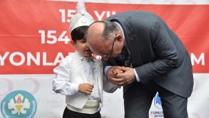 Sünnet şöleninde 154 çocuk sünnet oldu