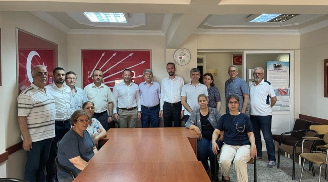 Tes-İş ve EYT yöneticileri CHP'yi ziyaret etti