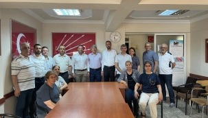 Tes-İş ve EYT yöneticileri CHP'yi ziyaret etti