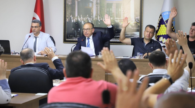 Turgutlu belediyesi meclisi 13 maddeyi kabul etti