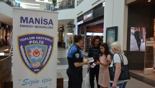 Vatandaşlara bilgi broşürü dağıtıldı