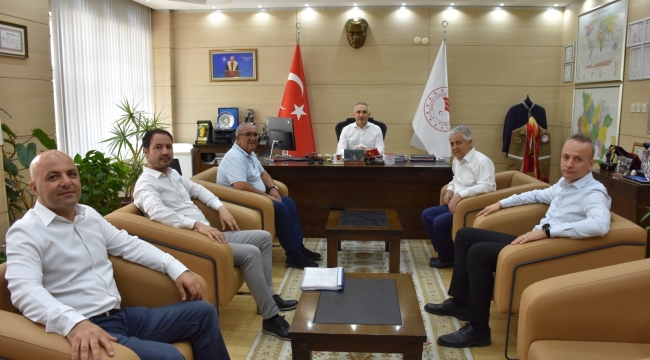 Ziyarette ihraçat konuşuldu