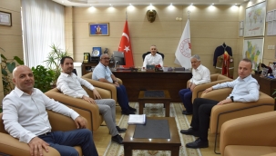 Ziyarette ihraçat konuşuldu