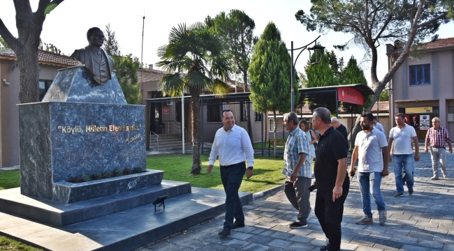 Akhisar Belediyesi'nin meydan projesi, Kayalıoğlu'na renk kattı