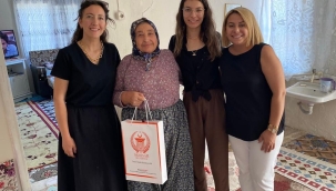 Akhisar belediyesinden şehit aillerine ziyaret