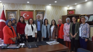 AKP il başkanı Hızlı'ya destek ziyareti