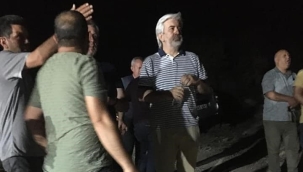 AKP il başkanı Hızlı yangın yerinde