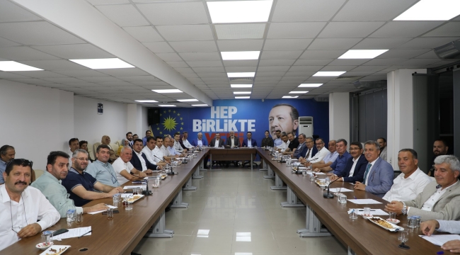 AKP koordinasyon toplantısı yapıldı.