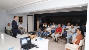 Alaşehir'de belediye personeline e-ihale eğitimi