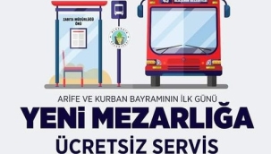 Alaşehir'de ücretsiz servis