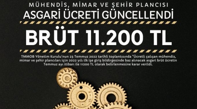 Asgari ücret güncellendi