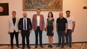 Baro yöneticileri Ticaret Borsasında