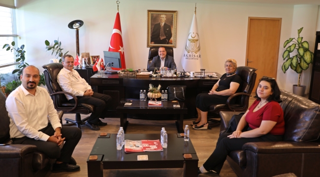 Başkan Balaban'dan Bilgin ve Dutlulu'ya ziyaret