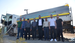 Başkan Akan,susuzlukla boğuşan Çamlıca Sümbültep 'yi ziyaret etti