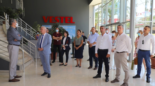  Başkan Bilgin Vestel 'de