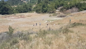 Bilirkişi heyeti Merve Egün'ün arazisinde keşif yaptı