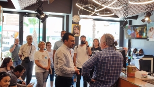 CHP'liler esnafları ziyaret etti