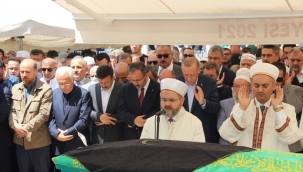 Cumhurbaşkanı Akhisar'da cenazeye katıldı