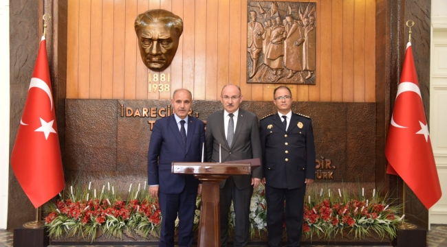 Emniyet genel müdürü Aktaş Manisa'da