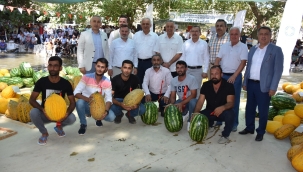 Gölmarmara kavun karpuz festivali yapıldı