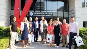 GP'liler Manisa ticaret ve sanayi odasınını ziyaret etti