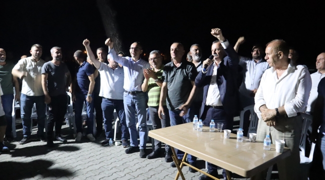 Madenci direnişine CHP'den destek