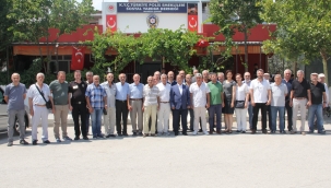 Müdür Uslusoy polis emekliler derneğinde