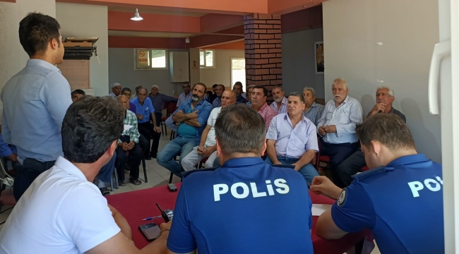 Polisten huzur toplantısı