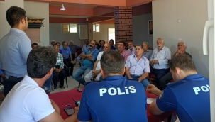 Polisten huzur toplantısı