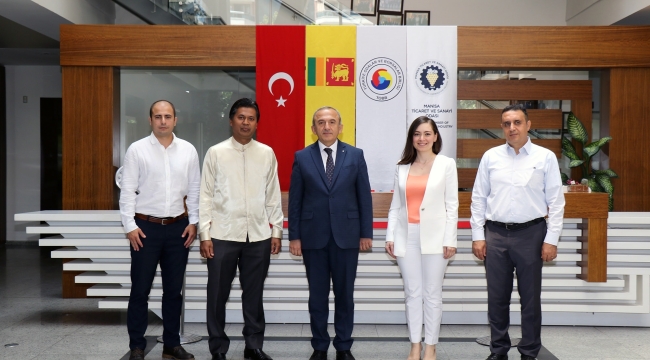 Sri Lanka Ankara büyükelçisi Manisa'da