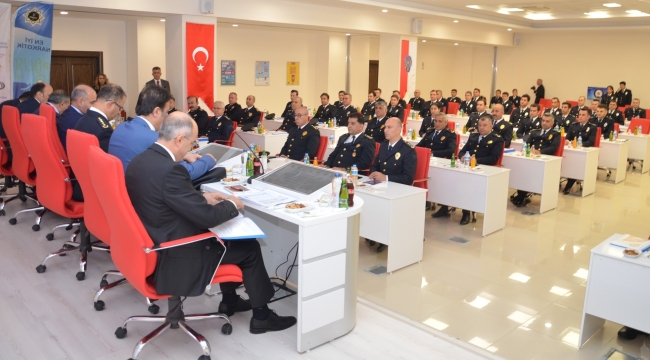 Toplantıda kentin güvenliği ele alındı