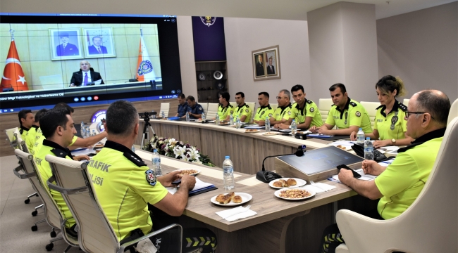 Trafik'te bayramda alınacaklar önlemler toplantısı