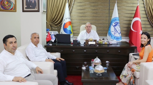 TSO başkanı Aydın ziyaretcileriyle görüştü
