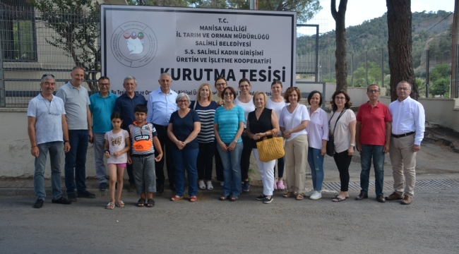 TSO başkanı kurutma tesisini ziyaret etti