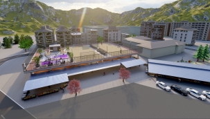 Türkiye'nin en modern pazer yeri Akhisar'da yapılıyor