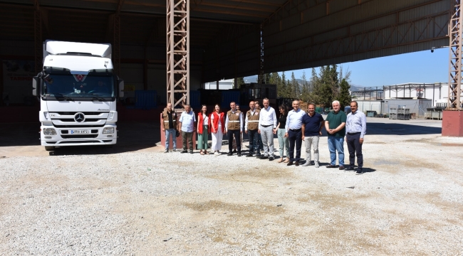 Üreticinin yüzü gülüyor,ilk tır yola çıktı
