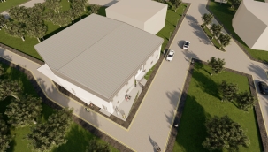 Urganlı düğün salonunun temeli atılıyor