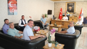 Uslusoy'u ziyaret ettiler