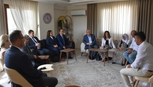 Vali Karadeniz'in bayram ziyaretleri