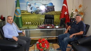 Ziyarette Saruhanlı tarımı ele alındı