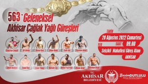 563. Akhisar Çağlak Yağlı Güreşleri başlıyor