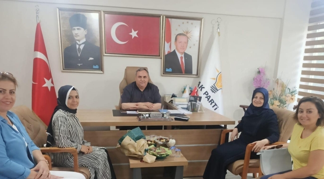 AKP'li kadın yöneticiler Sarıgöl ve Alaşehir'de 