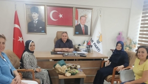 AKP'li kadın yöneticiler Sarıgöl ve Alaşehir'de 